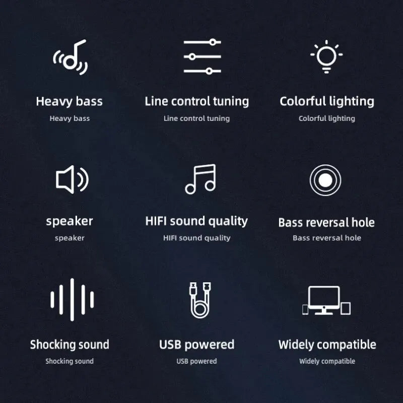 VibeWave USB Speakers