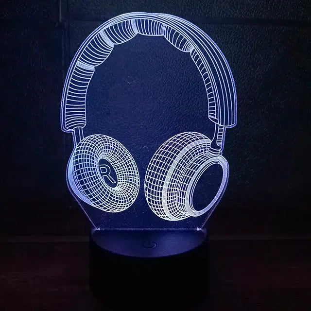 NerdNest 3D Table Lamp
