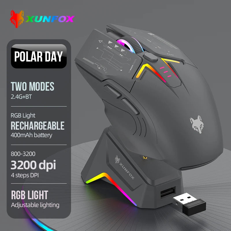 Xunfox H2 MagCharge Mouse