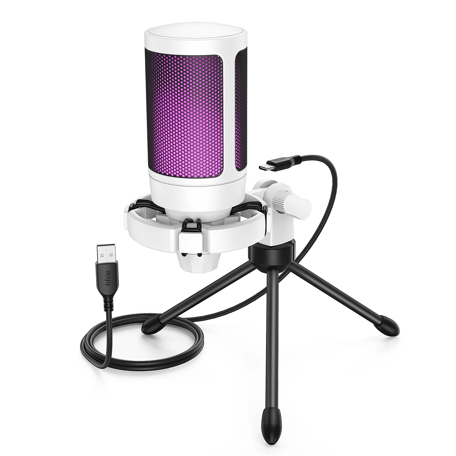 AmpliGame Voice RGB Studio Microphone