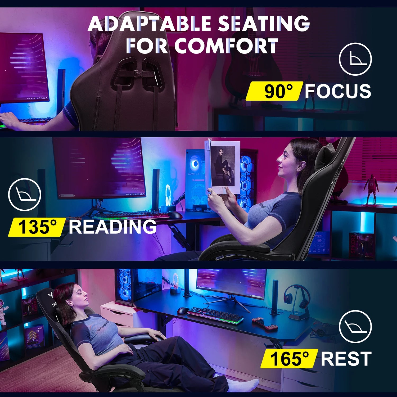 Habitual Racer Ergonomic Chair