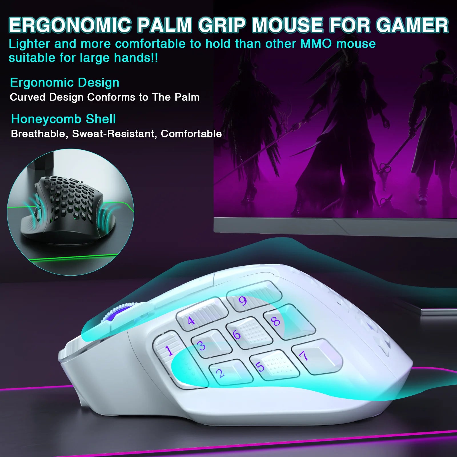 HexaStrike MMO Mouse