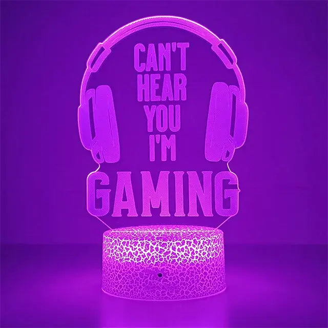 NerdNest 3D Table Lamp