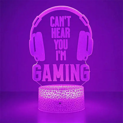 NerdNest 3D Table Lamp