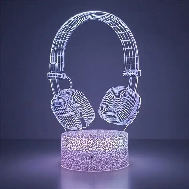 NerdNest 3D Table Lamp