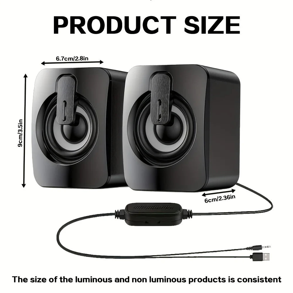 SpectrumSound Desktop Speakers
