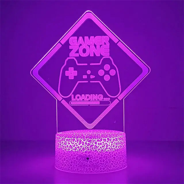 NerdNest 3D Table Lamp