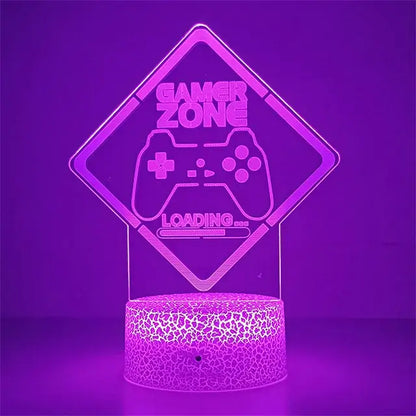 NerdNest 3D Table Lamp