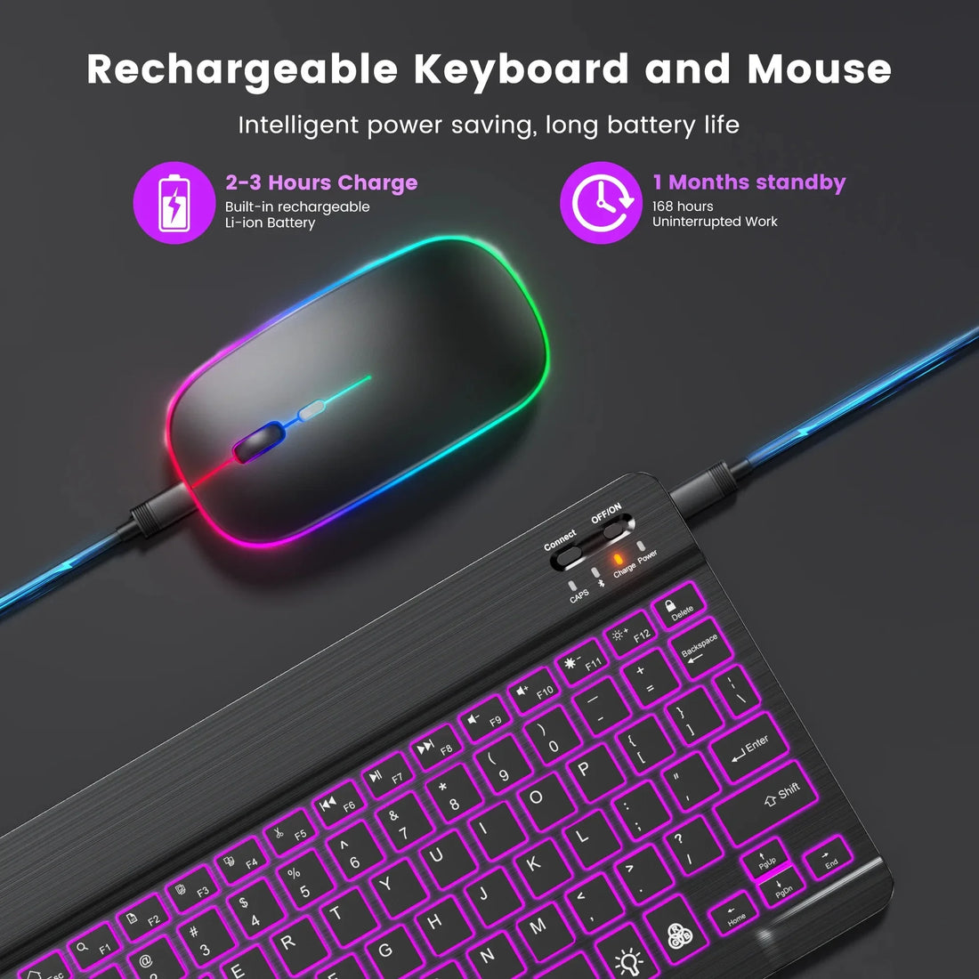 UltraSlim RGB Keyboard Set