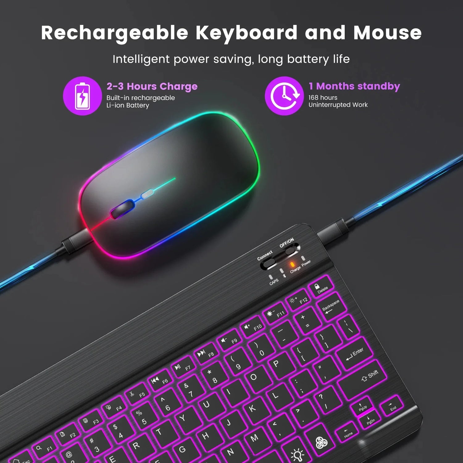 UltraSlim RGB Keyboard Set