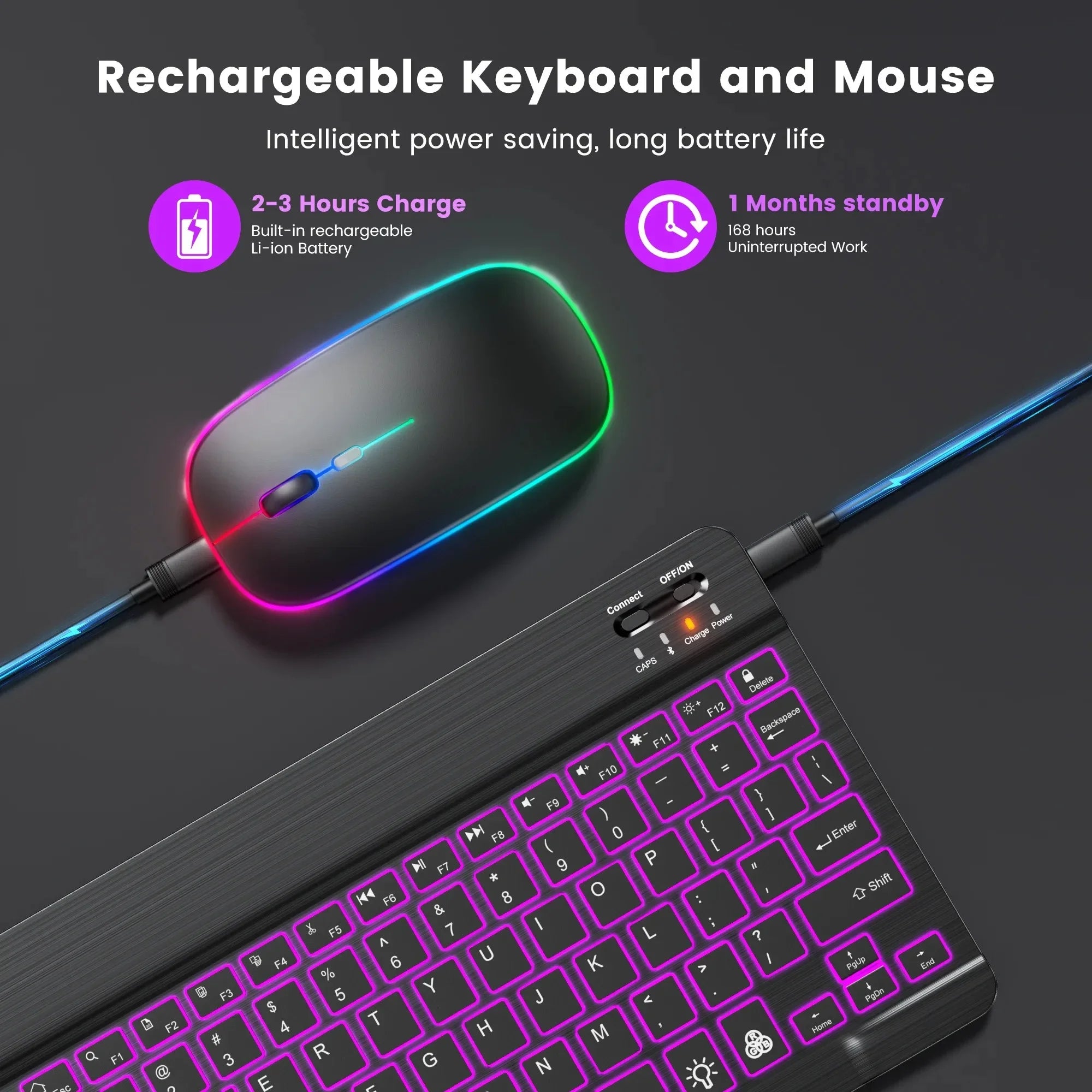 UltraSlim RGB Keyboard Set