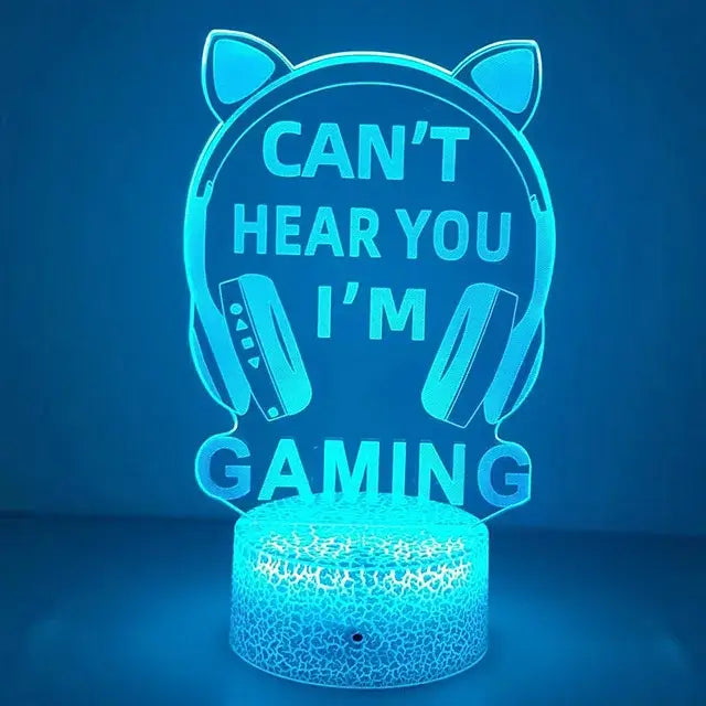 NerdNest 3D Table Lamp