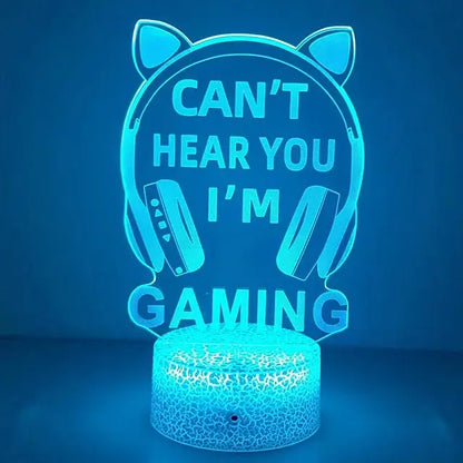 NerdNest 3D Table Lamp
