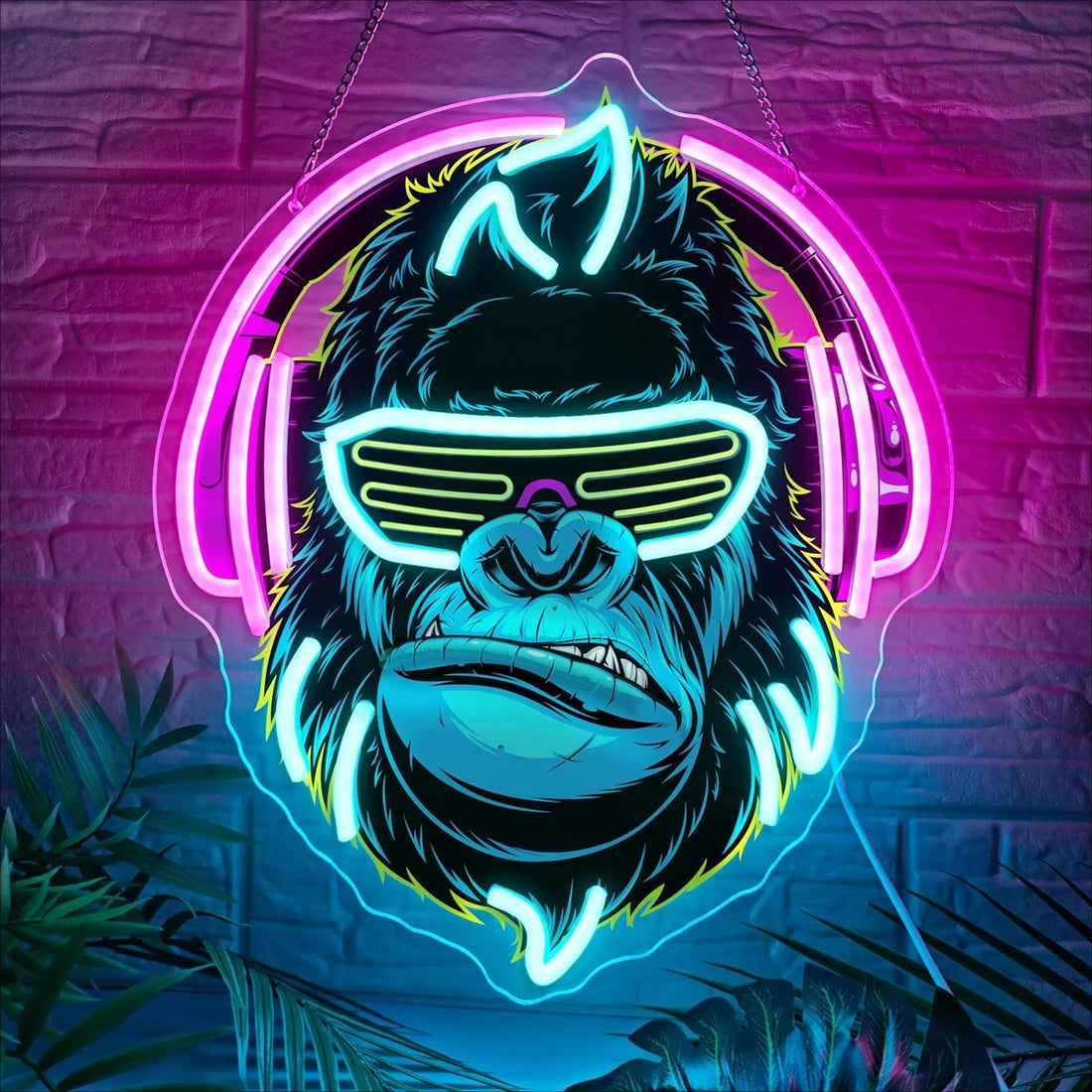 MonkeyGlow LED Sign