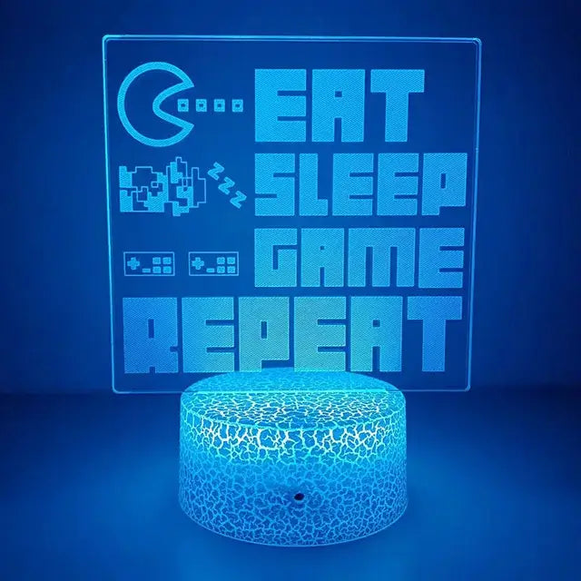 NerdNest 3D Table Lamp