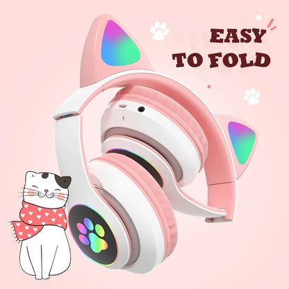 KittyGlow Bluetooth Headphones