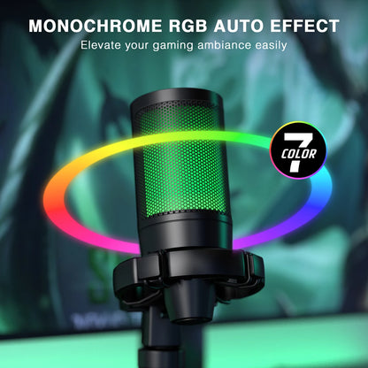 AmpliGame Voice RGB Studio Microphone