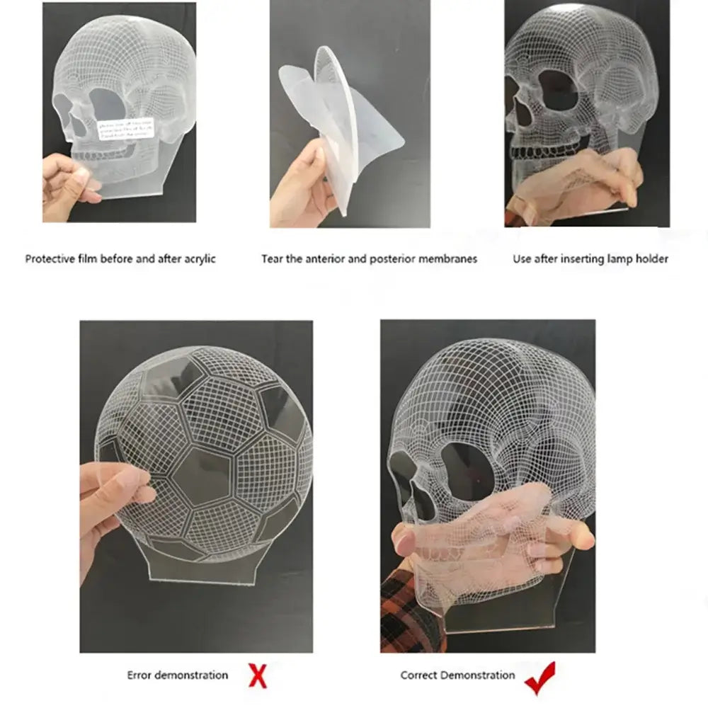 NerdNest 3D Table Lamp
