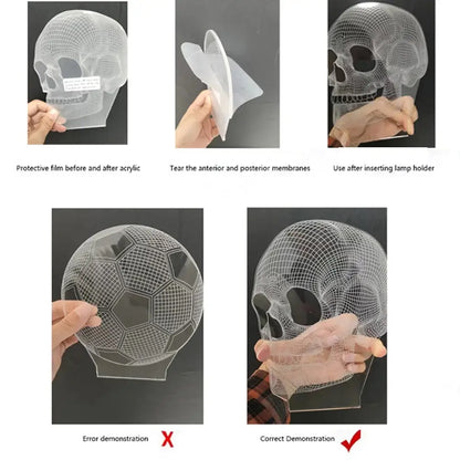 NerdNest 3D Table Lamp