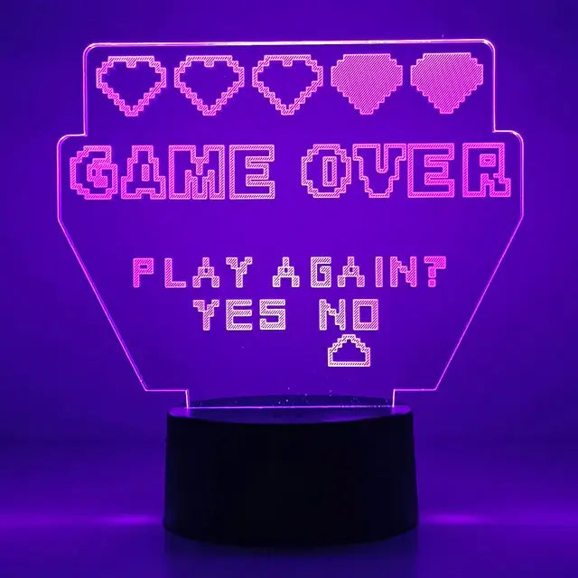 NerdNest 3D Table Lamp