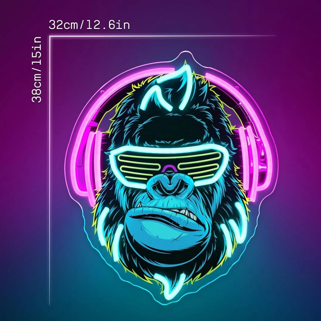 MonkeyGlow LED Sign