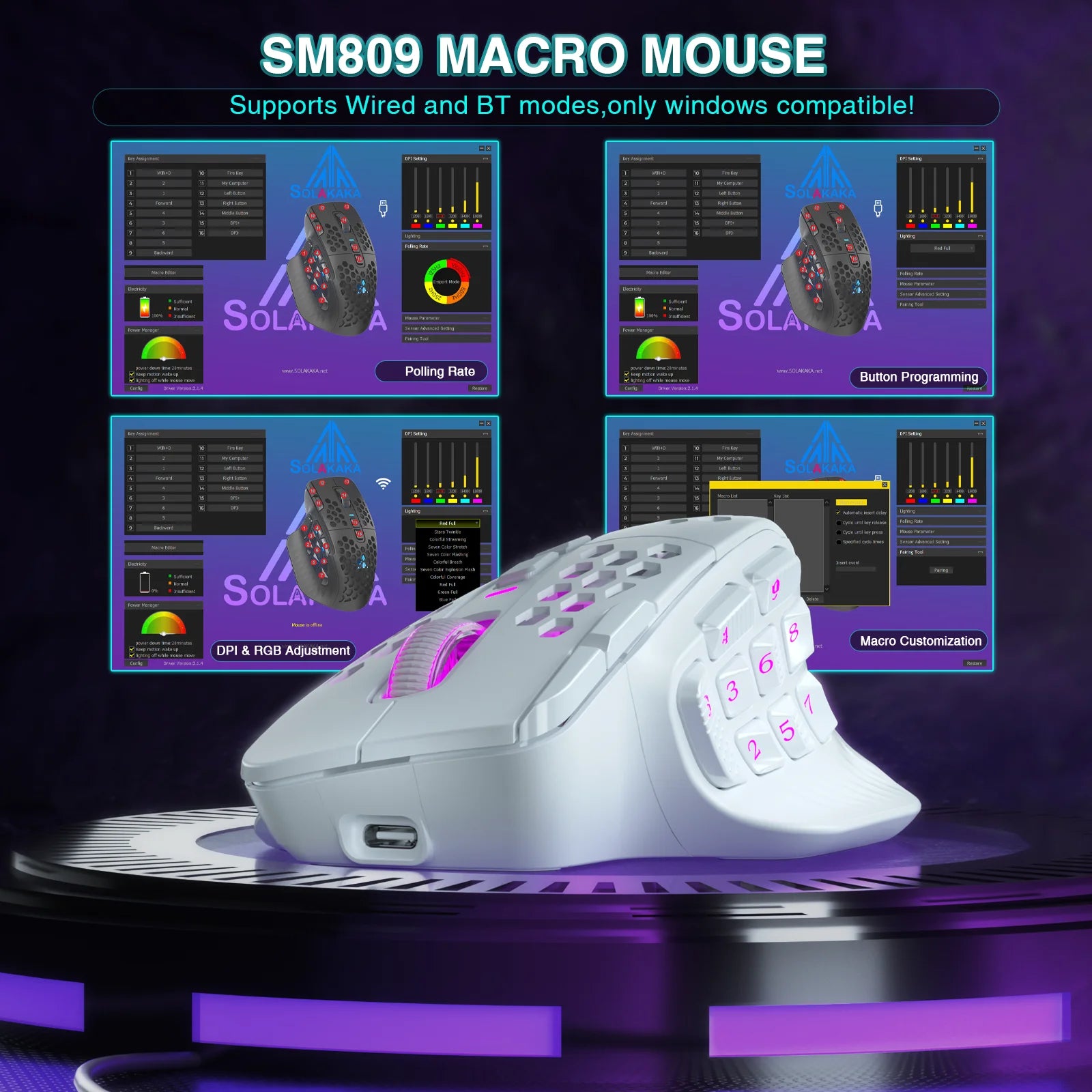 HexaStrike MMO Mouse